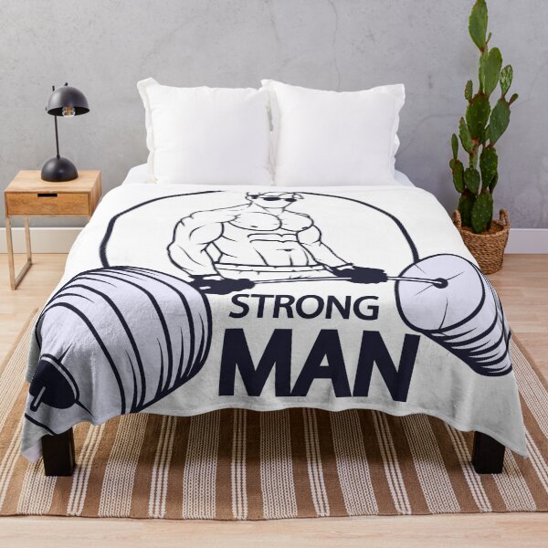 Item preview, Strongman Barbell Curl Dead lift Bodybuilder Natural Muscle Physique designed and sold by 108dragons.