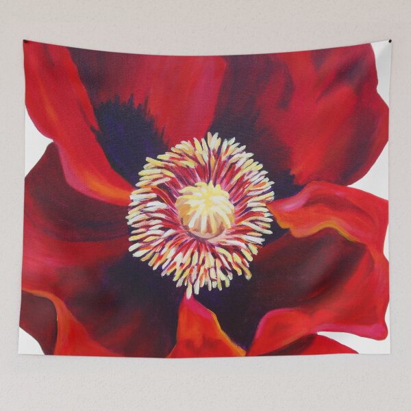 Item preview, Big Red Poppy designed and sold by marlene veronique holdsworth.