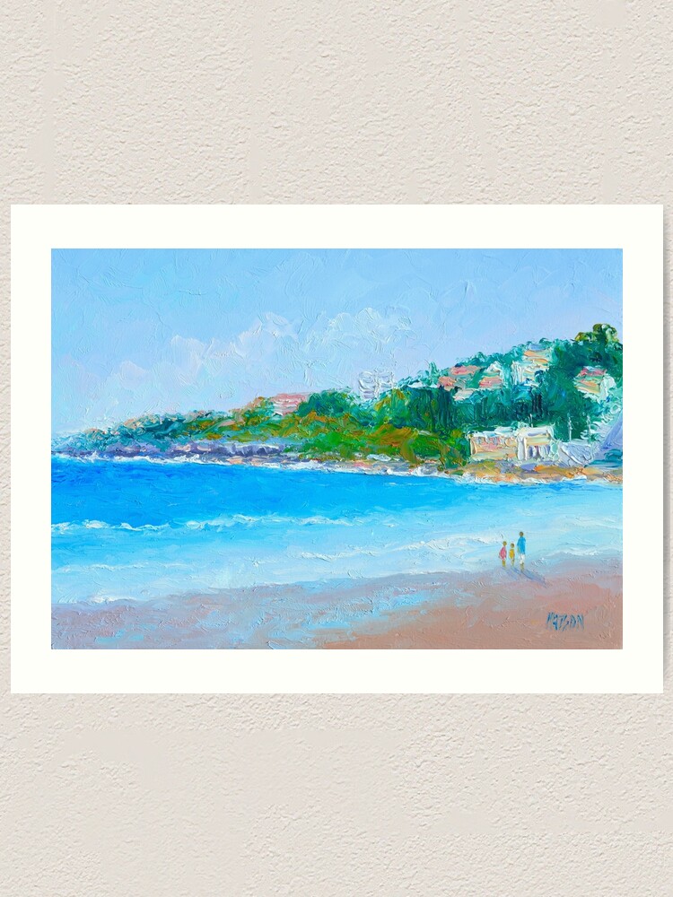 "Summer at Coogee Beach" Art Print for Sale by MatsonArtDesign Redbubble