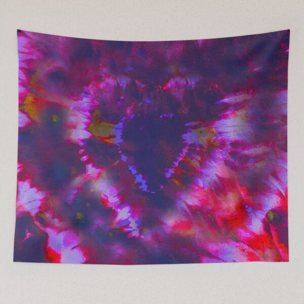 Item preview, heart tiedye designed and sold by MadmyrtleDesign.
