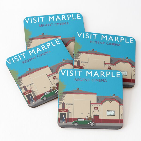 Item preview, Marple - Regent Cinema (square format) designed and sold by exvista.
