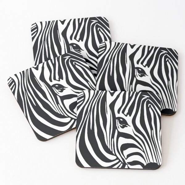 Item preview, zebra face design black and white lines designed and sold by Lefteris Betsis.