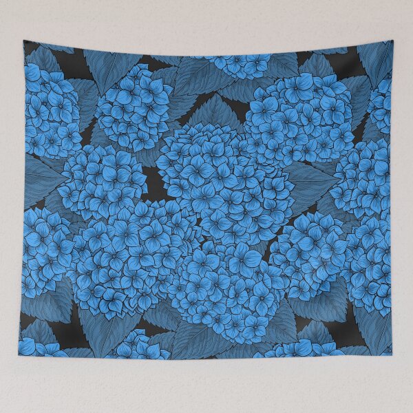 Item preview, Blue hydrangea designed and sold by Katerina Mitkova Kirilova.