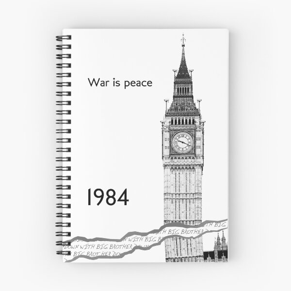 Item preview, George Orwell - 1984 - "War is Peace" designed and sold by TheBlueOwl.