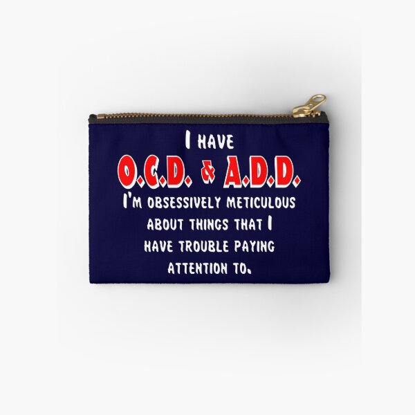 Item preview, OCD & ADD - White/Red designed and sold by BlueEyedDevil.