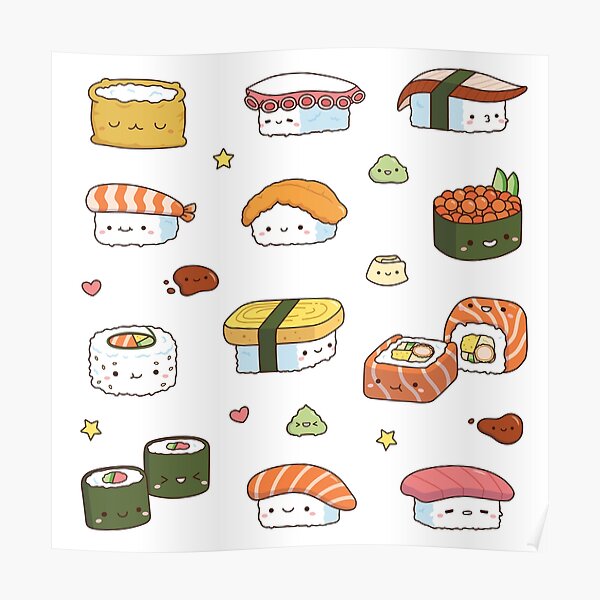 Những món sushi tuyệt đẹp đang chờ đón bạn! Hãy nhanh chân đến và thưởng thức những lát cá tươi ngon tuyệt kèm với vị tôm béo ngậy, mùi gừng đặc trưng và cà chua giòn dai. Nhìn qua ảnh thì đã thấy rõ đẹp, ăn vào thì lại cực kì dinh dưỡng và bổ ích cho sức khỏe.