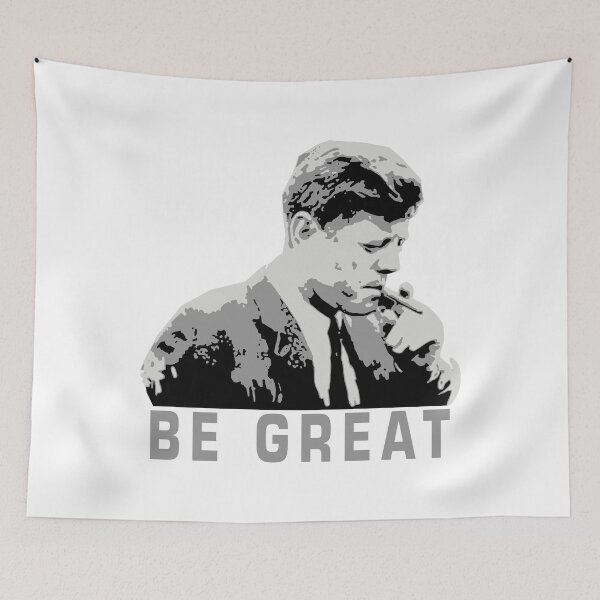 Item preview, John f Kennedy Smoking - Be Great designed and sold by NibbledGang.