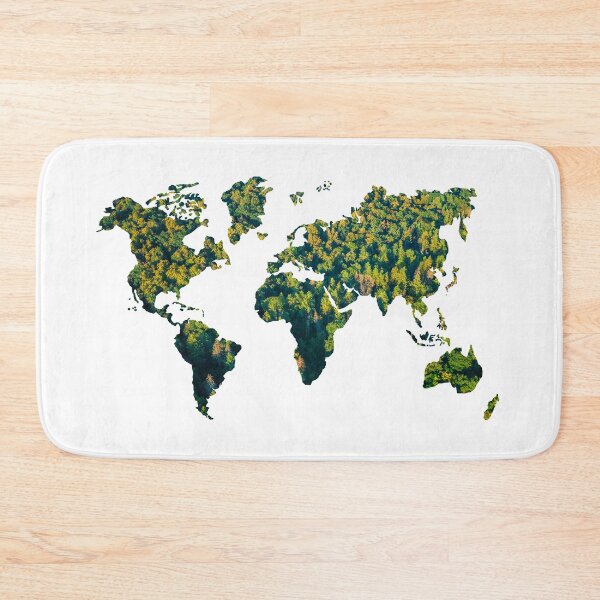 Item preview, Forest World Continents Map  designed and sold by hollanov98.