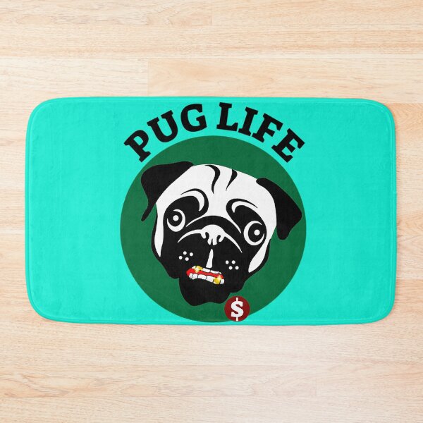 Item preview, Pug Life - Pug Dog Lover - Camiseta Pug - Camiseta divertida Pug - Camiseta divertida Pug - Criador Pug - Cute Pugs designed and sold by happygiftideas.