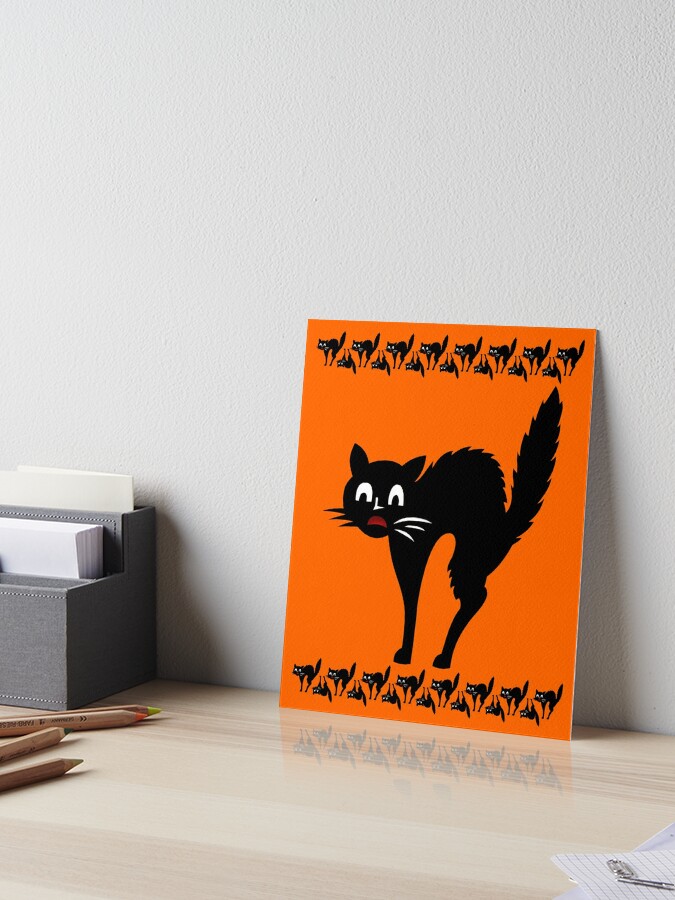 Scaredy Cat | Art Board Print