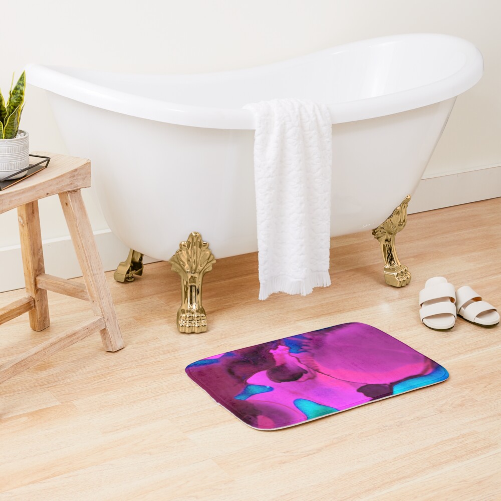 Item preview, Bath Mat designed and sold by wowpatterns.