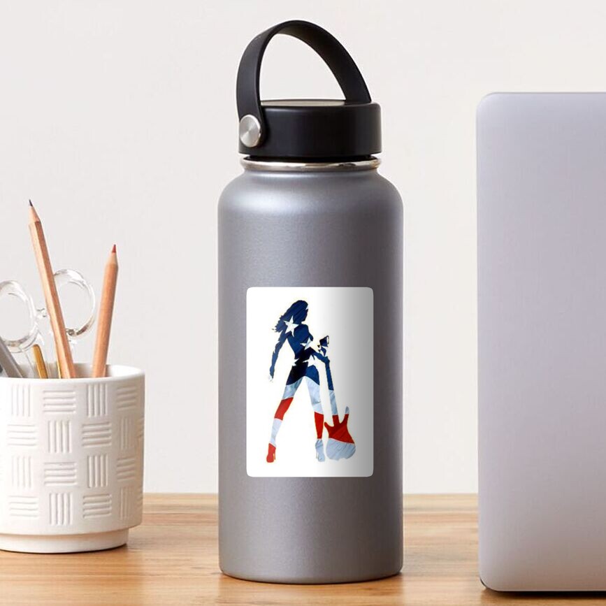 American Woman Sticker