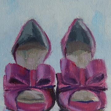 Artwork thumbnail, Pink in Waiting by Jaana Day