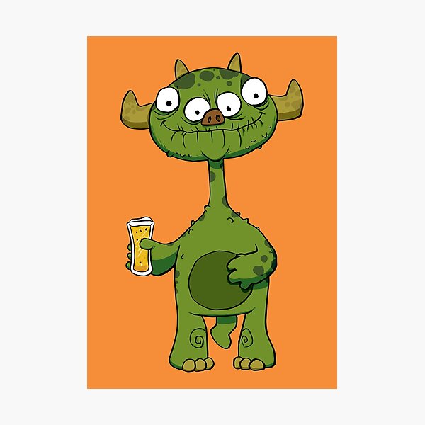 Item preview, Gose Beer Monster designed and sold by striffle.