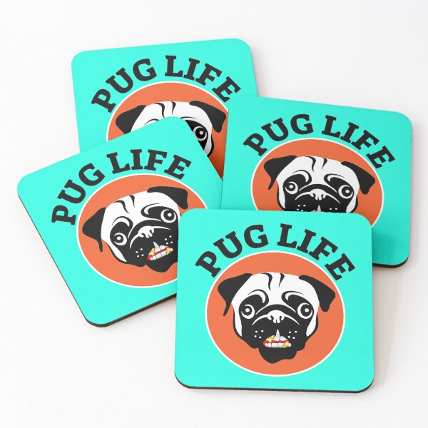 Item preview, Pug Life - Pug Dog Lover - Camiseta Pug - Camiseta divertida Pug - Camiseta divertida Pug - Criador Pug - Cute Pugs designed and sold by happygiftideas.
