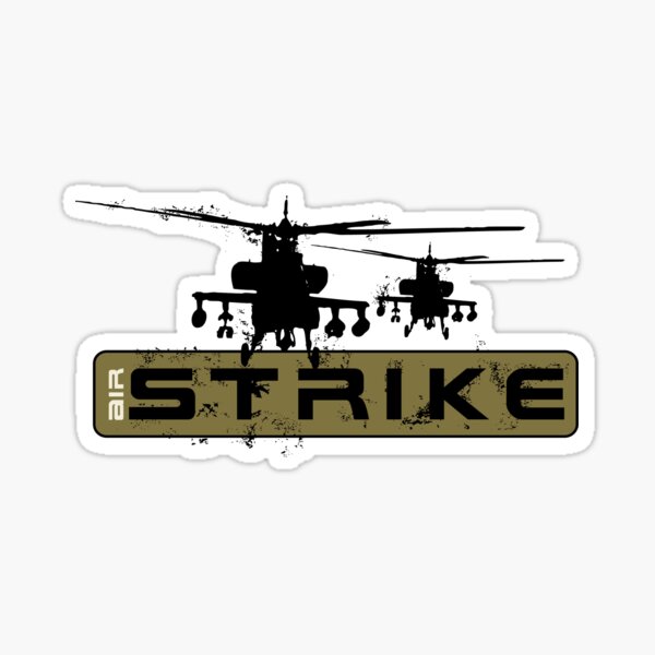 Vista previa del artículo con la obra «Ataque aéreo con helicópteros Apache AH-64», diseñado y vendido por Rott515.