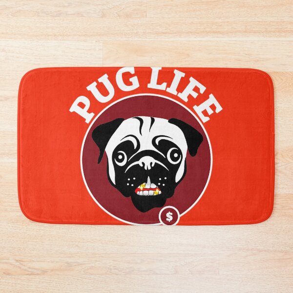 Item preview, Pug Life - Pug Dog Lover - Camiseta Pug - Camiseta divertida Pug - Camiseta divertida Pug - Criador Pug - Cute Pugs designed and sold by happygiftideas.