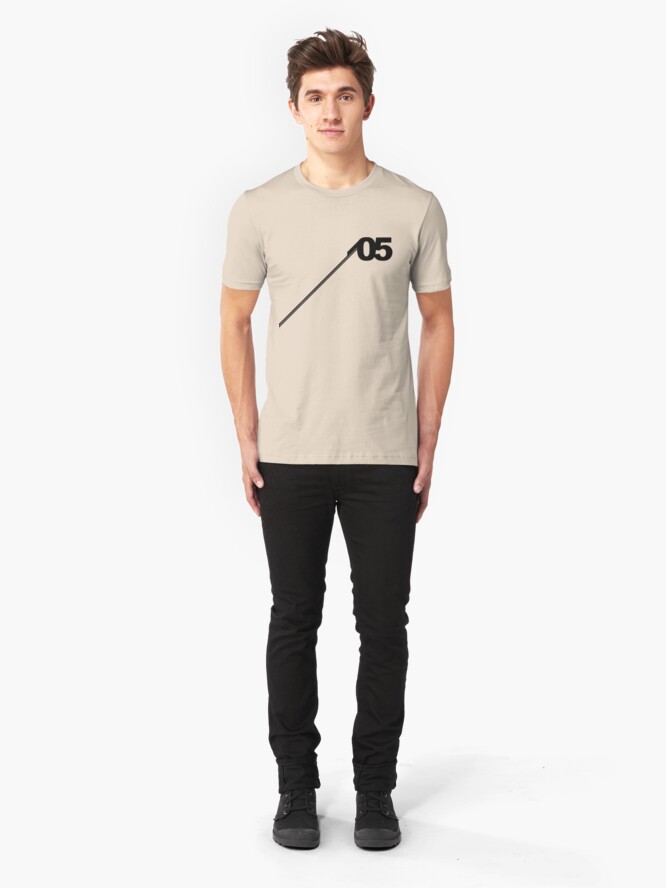 Alternate view of Number #05. Slim Fit T-Shirt