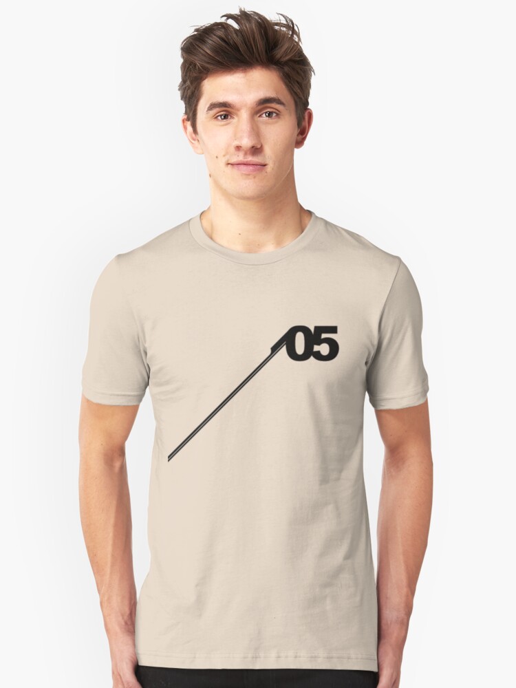 Alternate view of Number #05. Slim Fit T-Shirt