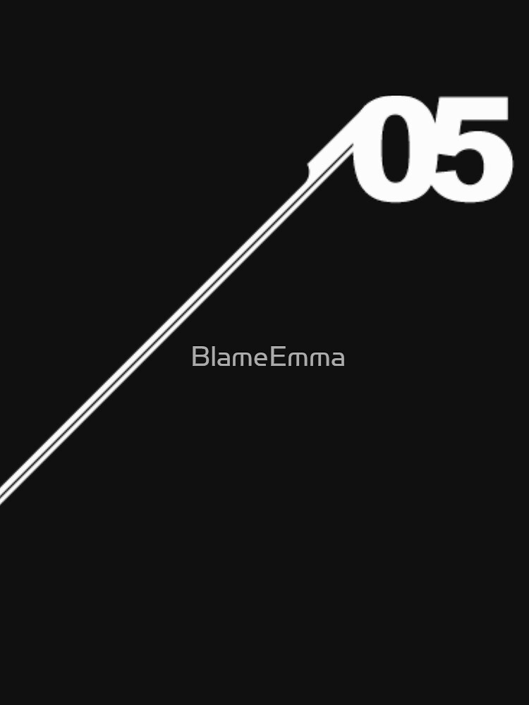 Number #05 (White). by BlameEmma