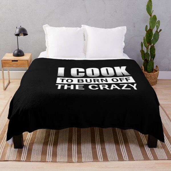 Item preview, I Cook To Burn Off All The Crazy designed and sold by Superhero Gear.