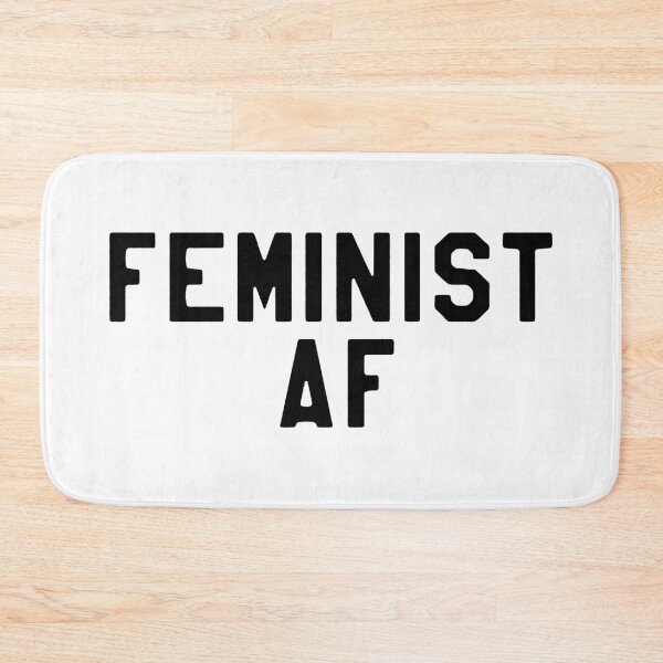 Item preview, FEMINIST AF designed and sold by NibbledGang.