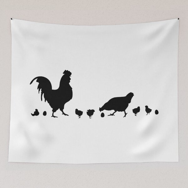 Item preview, Chicken Rooster Chicks and Eggs designed and sold by NibbledGang.