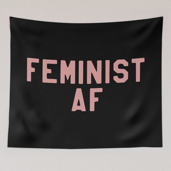 Item preview, FEMINIST AF designed and sold by NibbledGang.