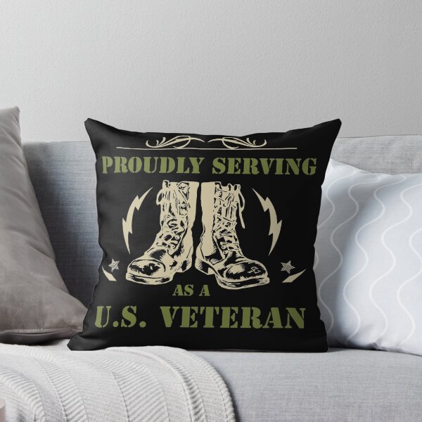 Item preview, Proudly Serving As A US Veteran  designed and sold by Superhero Gear.