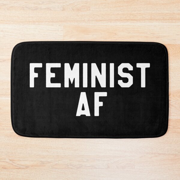 Item preview, FEMINIST AF designed and sold by NibbledGang.