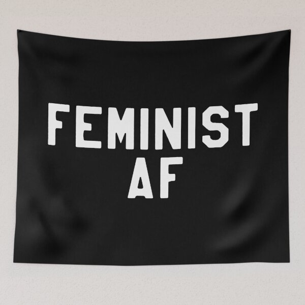 Item preview, FEMINIST AF designed and sold by NibbledGang.