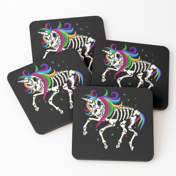 Item preview, Unicorn Skeleton - Unicorn Skull Gift designed and sold by trollshooter.
