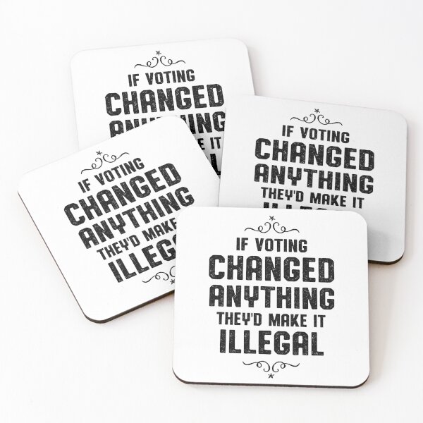 Item preview, If Voting Changed Anything Liberal Protest Vote designed and sold by oberdoofus.
