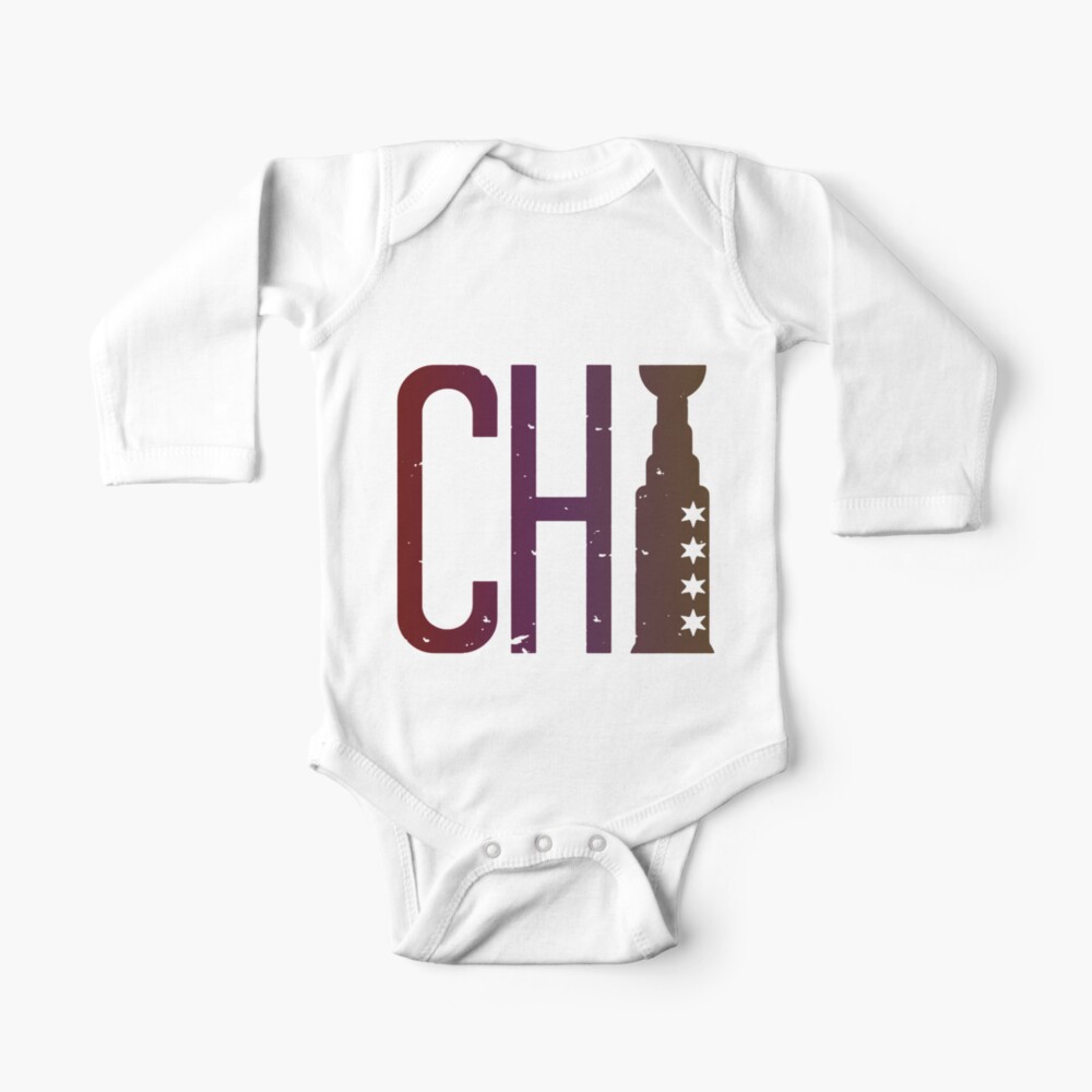 blackhawks baby onesie