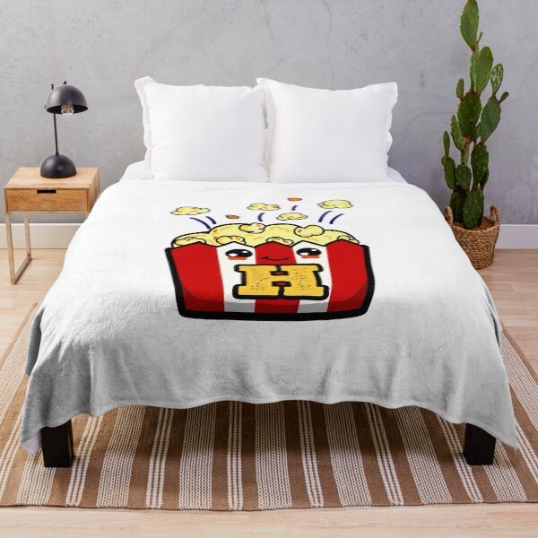 Item preview, Alphabet Letter H Popcorn Box designed and sold by kidsmonogram.