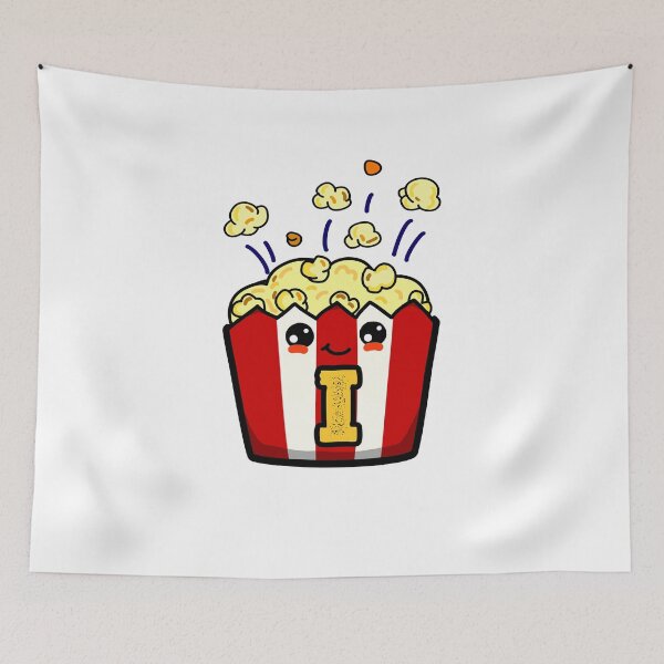 Item preview, Alphabet Letter I Popcorn Box designed and sold by kidsmonogram.