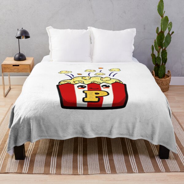 Item preview, Alphabet Letter P Popcorn Box designed and sold by kidsmonogram.