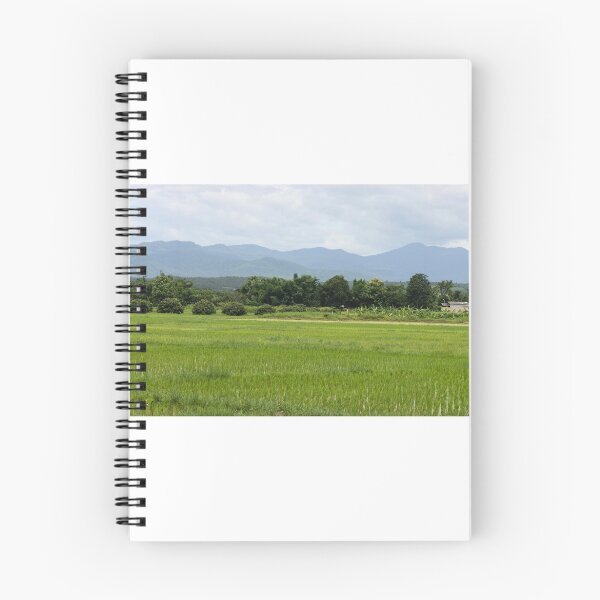 Item preview, Rice field panorama designed and sold by Fran Woods.