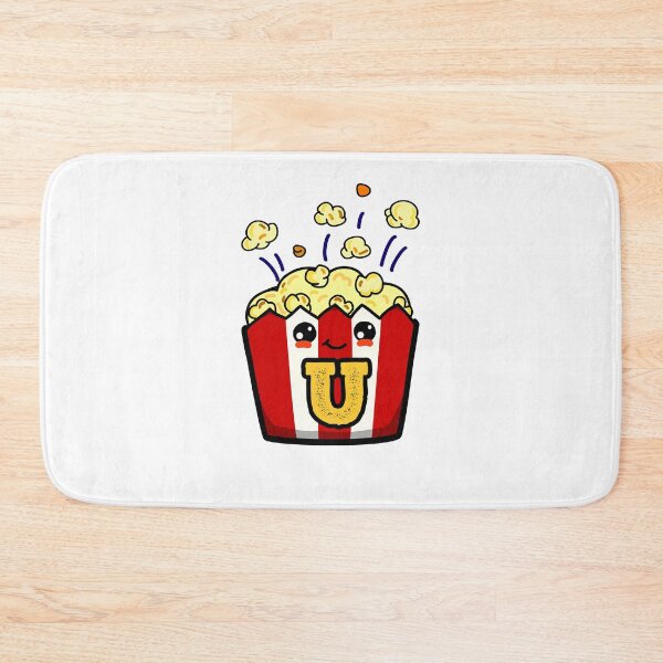 Artikelvorschau, Popcornschachtel mit Alphabet-Buchstabe U entworfen und verkauft von kidsmonogram.