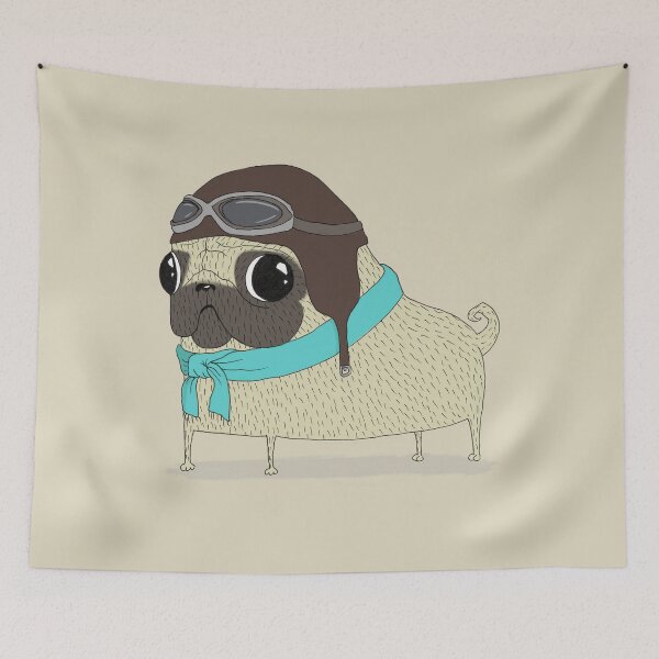 Item preview, Pilot Pug designed and sold by agrapedesign.