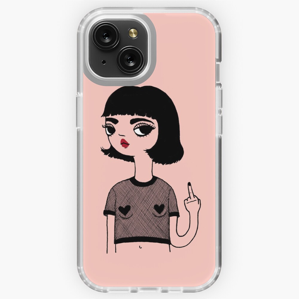Vista previa del artículo con la obra «Funda blanda para iPhone», diseñado y vendido por agrapedesign.