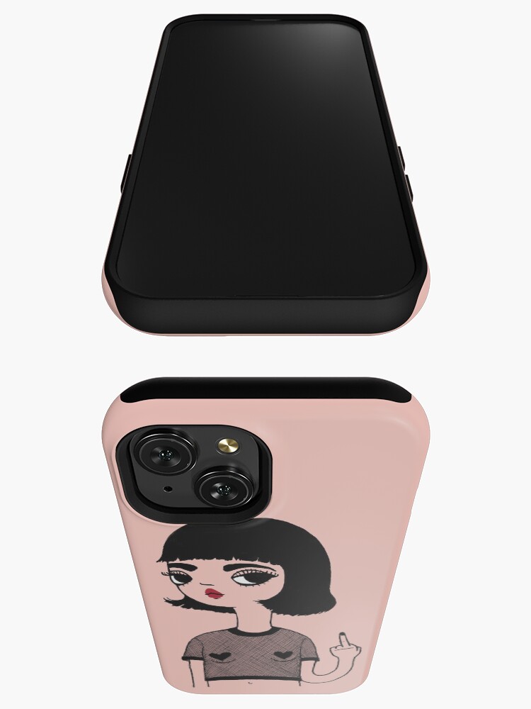Aperçu 3 sur 4. Coque iPhone avec l'œuvre Éteindre créée et vendue par agrapedesign.