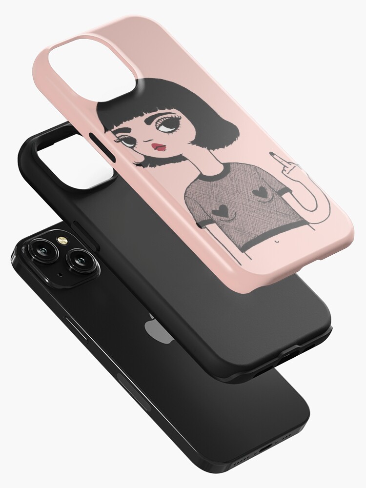 Aperçu 2 sur 4. Coque iPhone avec l'œuvre Éteindre créée et vendue par agrapedesign.