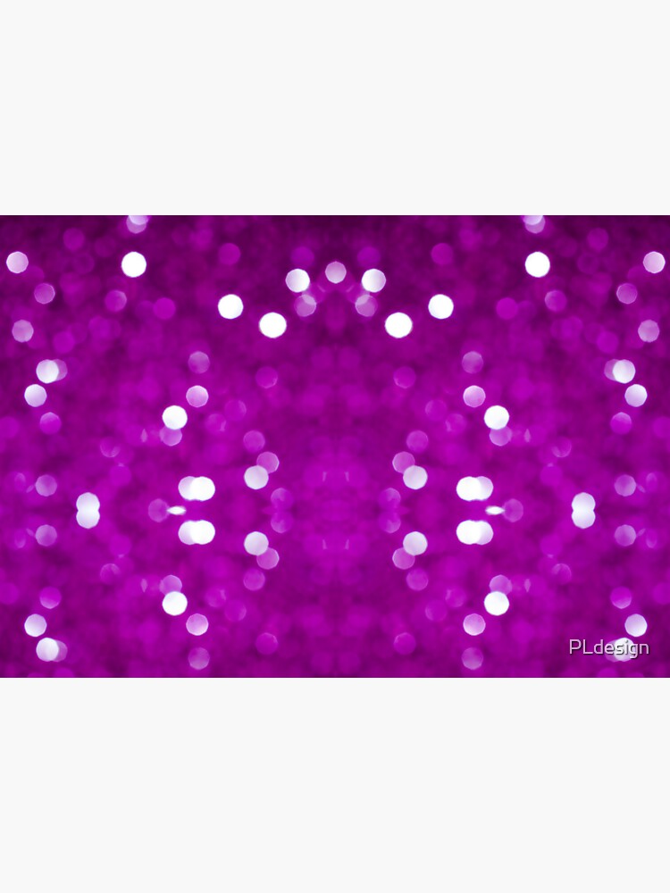 Dark Pink Magenta Fuchsia Sparkly Bokeh by PLdesign