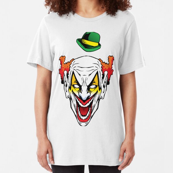 Murder Clown T Shirts Redbubble - would you adopt an evil it clown on hallows eve roblox