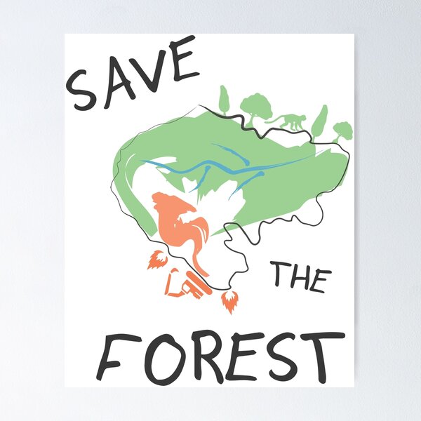 Save trees poster hi-res stock photography and images - Alamy