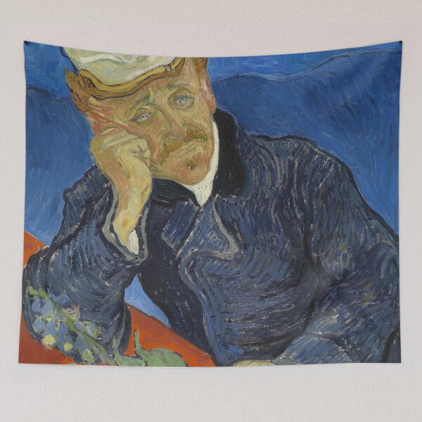 Item preview, Le docteur Paul Gachet - Vincent Van Gogh painting designed and sold by Bebichic.