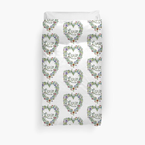 LOVE! (in full colour) Duvet Cover