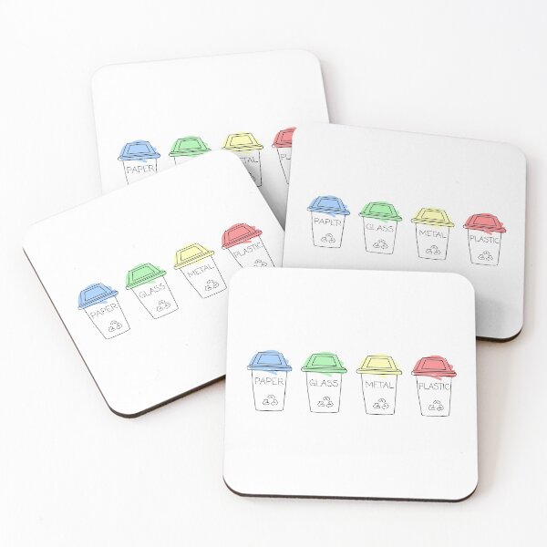 Item preview, Recycle - Paper Glass Metal Plastic designed and sold by olivergraham.