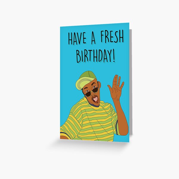 Fresh Prince Greeting Cards | Redbubble